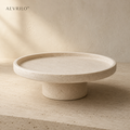 Aevrilo™ Sora Natural Stone Pedestal Tray